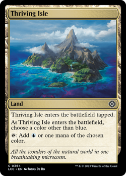 Thriving Isle #364 | Near Mint | The Lost Caverns of Ixalan Commander Magic MTG - Image 1