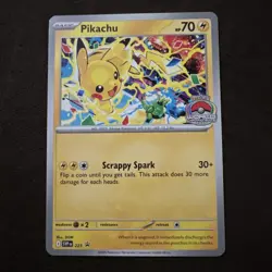 Pokemon TCG Pikachu #225/SM Black Star Promo - Image 1