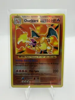 Pokemon Charizard 11/108 XY Evolutions 2016 Reverse Holo NM-LP - Image 1