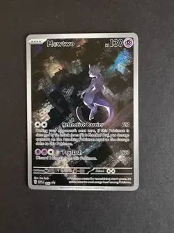 Mewtwo 052 SVP Black Star Promo Scarlet & Violet Pokemon Card LP - Image 1