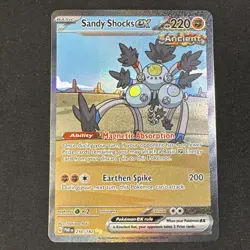 Sandy Shocks ex 250/182 SV04: Paradox Rift Holo Pokemon - Image 1