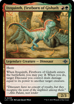 Itzquinth, Firstborn of Gishath #230 | NM | The Lost Caverns of Ixalan Magic MTG - Image 1
