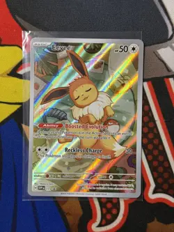 Pokemon Eevee Scarlet & Violet Promo 173 Full Art Holofoil NM - Image 1