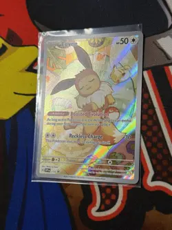 Pokemon Eevee Scarlet & Violet Promo 173 Full Art Holofoil NM - Image 2