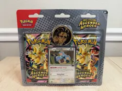 Pokemon Mega Evolution Ascended Heroes 2 Pack Blister Collection Larry And Erika - Image 4
