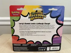 Pokemon Mega Evolution Ascended Heroes 2 Pack Blister Collection Larry And Erika - Image 5