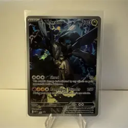Pokemon N's Zekrom 031 Black Star Promo Full Art English NM - Image 1