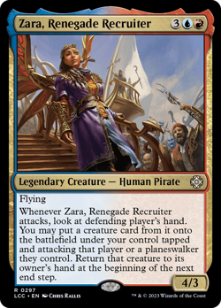 Zara, Renegade Recruiter #297 | NM | LCC Magic MTG - Image 1