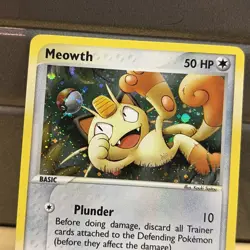 Meowth - 013 (EX Series Collector's Tin) 013 Nintendo Holo E-Reader Pokemon Holo - Image 2
