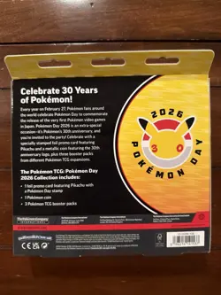 Pokemon Day 2026 Collection Box 30th Anniversary Sealed Box - Image 2
