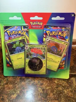 Pokemon TCG Enhanced 2-Pack Blister Oddish Vileplume Gloom Promo Factory Sealed - Image 1