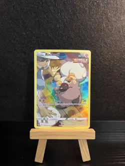 Pokemon - Rockruff - TG07/TG30 - Silver Tempest - Trainer Gallery Holo Rare NM - Image 1