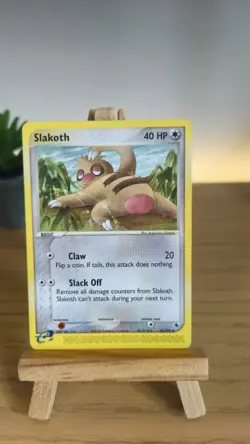 Pokemon TCG Slakoth EX Ruby & Sapphire 45/109 Regular Uncommon - LP - Image 1