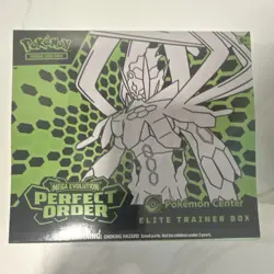 Pokemon Center Mega Evolution Perfect Order Elite Trainer Box - Image 1