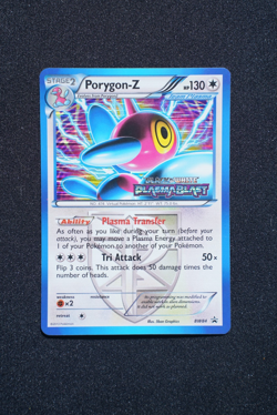 Pokemon TCG Porygon-Z Prerelease Black White BW84 Holo Promo Near Mint - Image 1