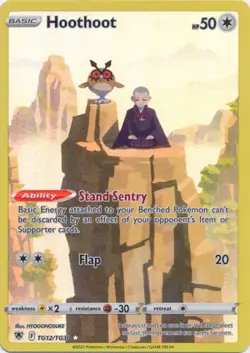 Hoothoot - TG12/TG30 Ultra Rare Astral Radiance NM Pokemon TCG - Image 1