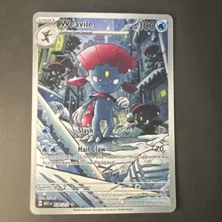 Pokemon TCG Weavile 228/217 IR Ascended Hero’s NM Condition ENGLISH - Image 1
