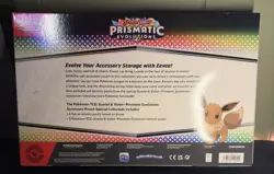 Pokemon Scarlet & Violet Prismatic Evolutions Eevee Accessory Pouch Sealed - Image 2