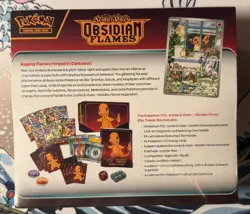 🔥 Pokemon TCG- Obsidian Flames Elite Trainer Box - ETB New & Sealed - Image 3