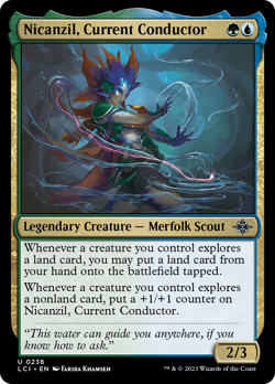 Nicanzil, Current Conductor #236 | NM | The Lost Caverns of Ixalan Magic MTG - Image 1
