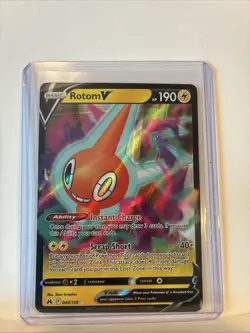 Rotom V 045/159 Ultra Rare Pokemon TCG Crown Zenith - Image 2