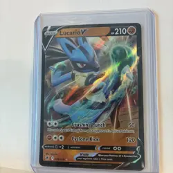 Lucario V 078/189 Ultra Rare Holo Pokemon SWSH10: Astral Radiance - Image 3