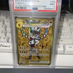 2024 POKEMON SVP EN-SV BLACK STAR PROMO 163 CINDERACE EX PSA 9 - Image 1