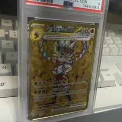 2024 POKEMON SVP EN-SV BLACK STAR PROMO 163 CINDERACE EX PSA 9 - Image 2