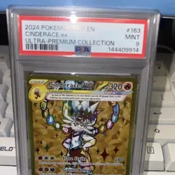2024 POKEMON SVP EN-SV BLACK STAR PROMO 163 CINDERACE EX PSA 9 - Image 5
