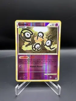 Unown Uncommon Reverse Holo TM 51/102 NM Pokemon TCG - Image 1