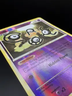 Unown Uncommon Reverse Holo TM 51/102 NM Pokemon TCG - Image 3