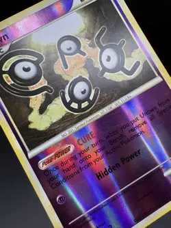 Unown Uncommon Reverse Holo TM 51/102 NM Pokemon TCG - Image 5