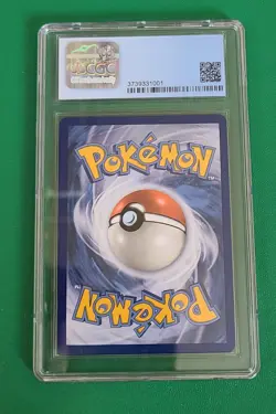 Pokemon TCG Shining Volcanion 27/73 Shining Legends CGC 9 Mint - Image 2