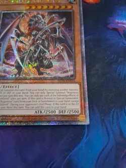 Yugioh Regenesis Archfiend ALIN-EN016 Quarter Century Secret Rare 1st Edition - Image 2