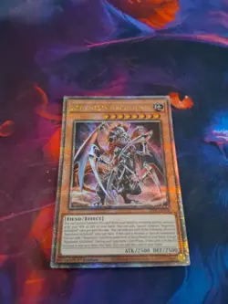Yugioh Regenesis Archfiend ALIN-EN016 Quarter Century Secret Rare 1st Edition - Image 4