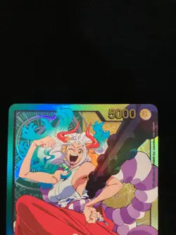 Yamato Leader Gold Text Anime Art OP06-022 One Piece Card Japanese - Image 3