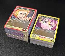Lot of 162 Union Arena Demon Slayer: Kimetsu no Yaiba [UE05BT] Trading Cards - Image 1