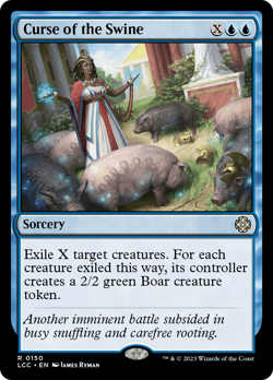 Curse of the Swine #150 | NM | The Lost Caverns of Ixalan Commander Magic MTG - Image 1