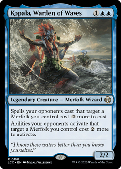Kopala, Warden of Waves #160 | NM | LCC Magic MTG - Image 1