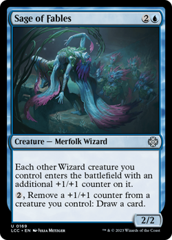 Sage of Fables #169 | Near Mint | The Lost Caverns of Ixalan Commander Magic MTG - Image 1
