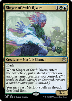Singer of Swift Rivers #98 | NM | The Lost Caverns of Ixalan Commander Magic MTG - Image 1