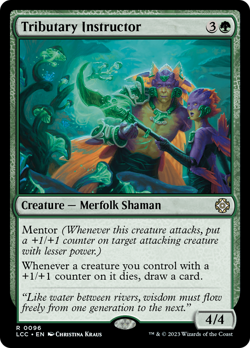 Tributary Instructor #96 | NM | The Lost Caverns of Ixalan Commander Magic MTG - Image 1