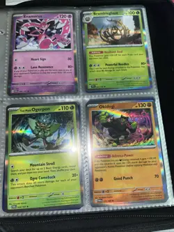 Mixed Lot Holofoil 4 Pokemon Cards No Duplicates Near Mint Condition TCG Cards - Image 1