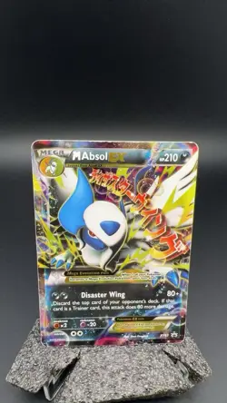 Pokemon Mega Card M Absol EX Holo XY Promos XY63 Standard Size Lightly #15003 T - Image 1