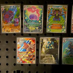 POKEMON LOT OF 7 SPECIAL ART RARES - LYCANROC, PIDOVE AND MORE - Image 2