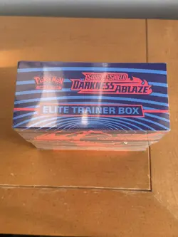 Pokemon TCG: Darkness Ablaze: Elite Trainer Box ETB: New/ Sealed *SMALL RIP* - Image 5