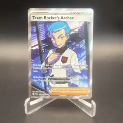 Pokemon TCG - Team Rocket's Archer 223/182 - Destined Rivals - Ultra Rare - NM - Image 1