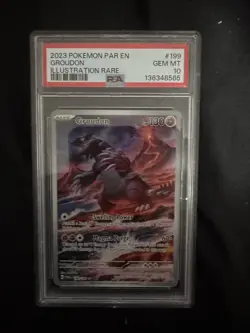 2023 Pokemon SV Paradox Rift Groudon #199/182 PSA 10 GEM MINT - Image 1