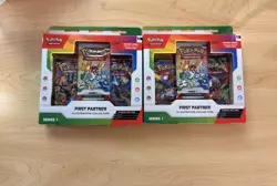 Pokemon TCG First Partner Illustration Collection Series 1 New Sealed 2x - Image 1