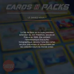 Booster Pokemon Set de Base Edition 1 DRACAUFEU Lourd HOLO Garantie 🇫🇷 Scelle - Image 4